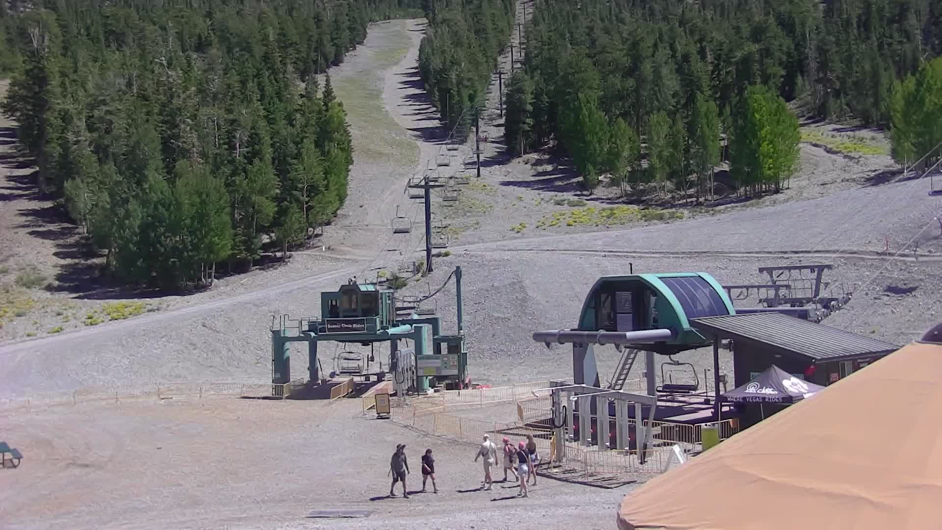 Base Area and Uphill Views